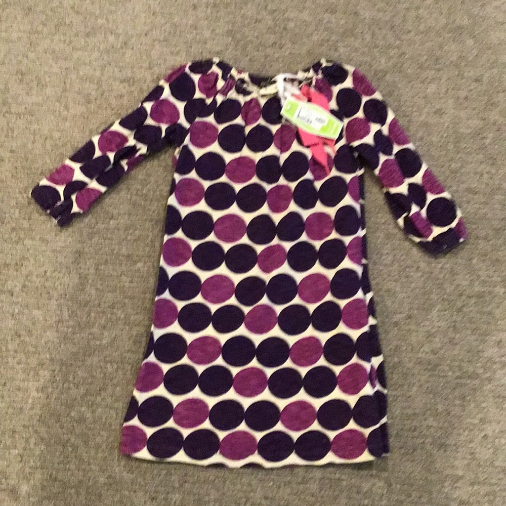 NWT Morgan and milo Lydia Dress-Multi dot-Size 5